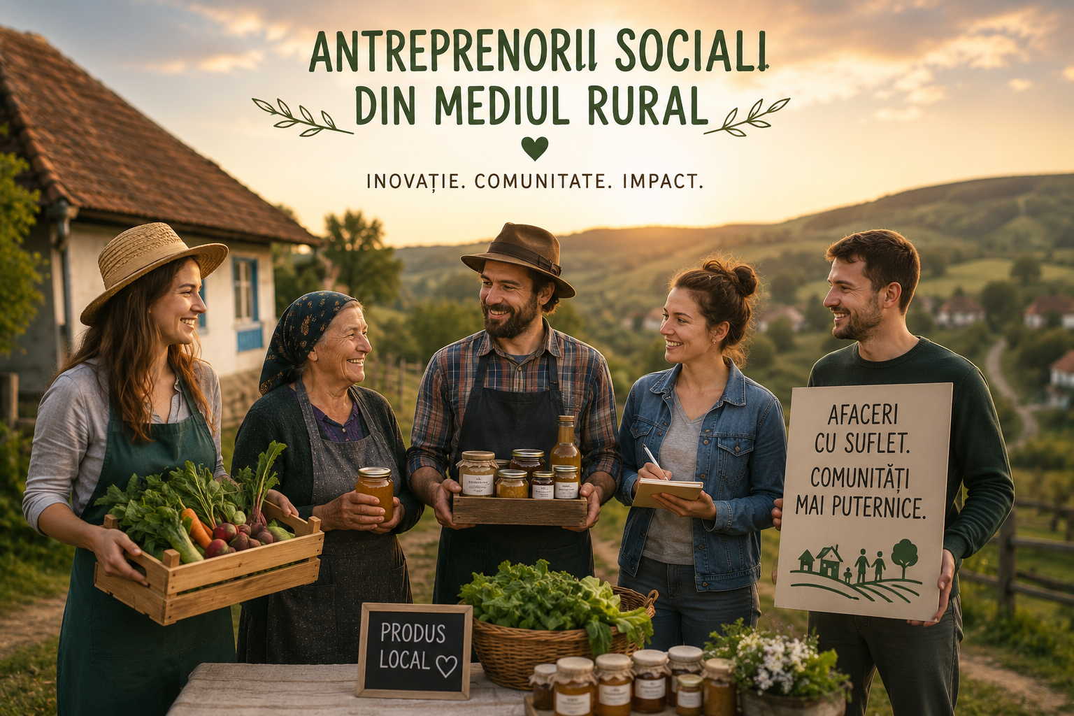 Antreprenorii sociali din mediul rural