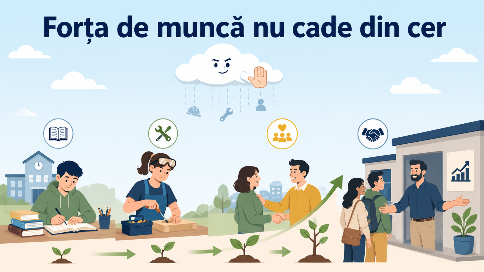 Forța de muncă nu cade din cer